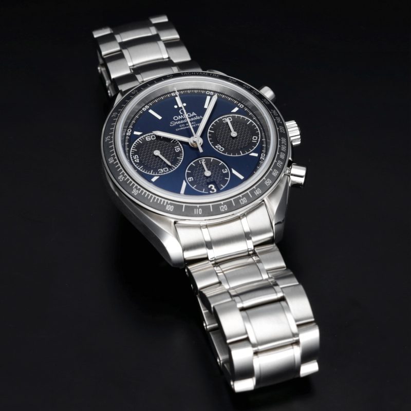 2022 Unworn Omega Speedmaster Racing Co-Axial Chronograph ref. 32630405003001 with Box & Card - Image 12