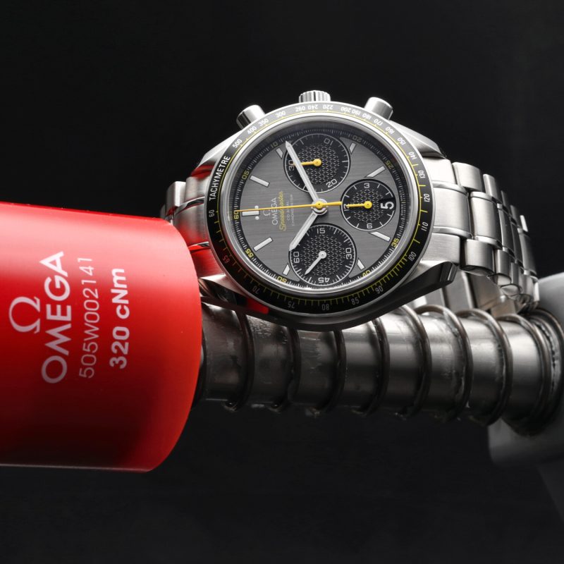 2020 Omega Speedmaster Racing Co-Axial Chronograph 32630405006001 con Scatola e Garanzia - immagine 10