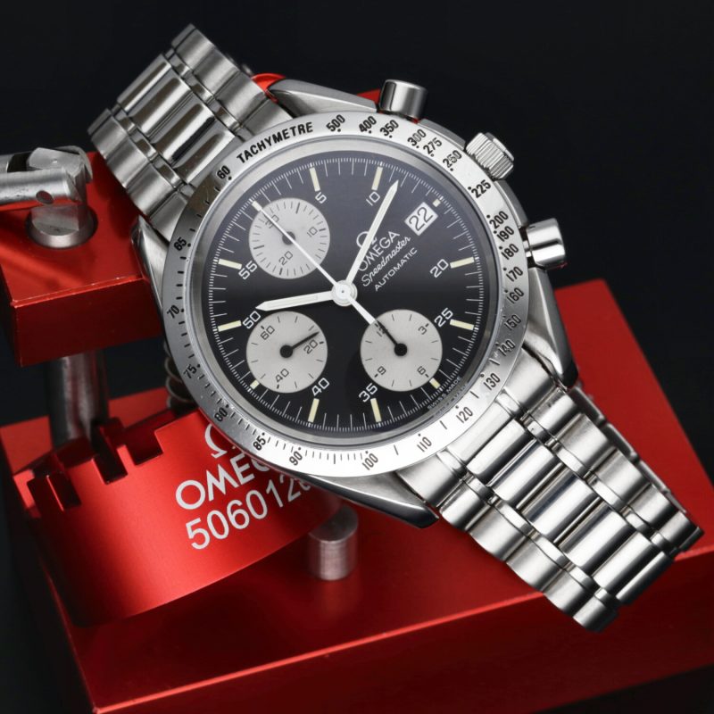 1992 Omega Speedmaster Date 35115000  Inverted Panda Dial - Omega Serviced - Image 4