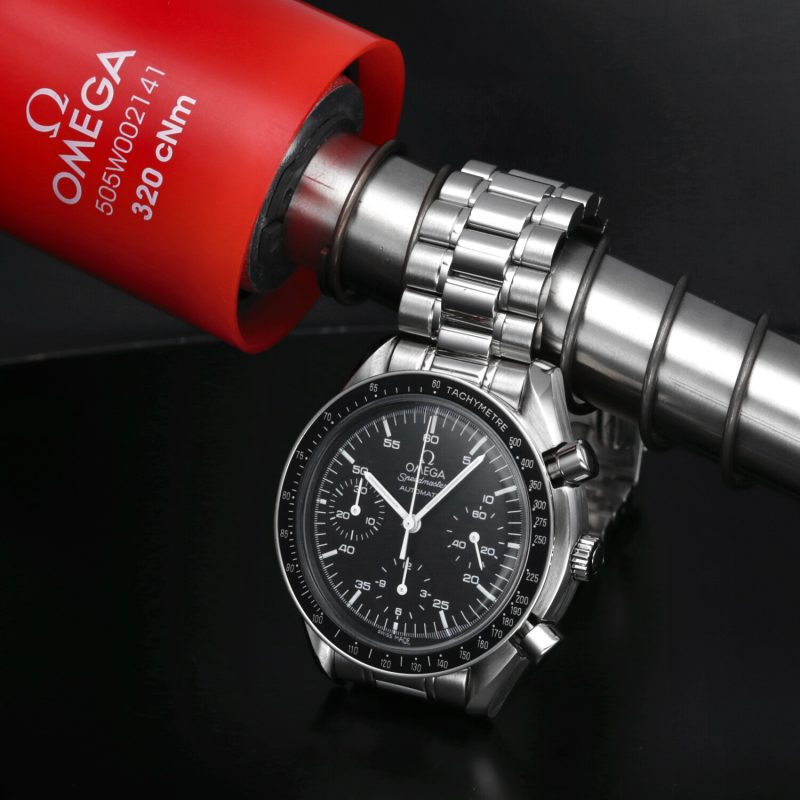 ca. 1998 Omega Speedmaster Automatic Reduced ref. 35105000 - Omega Serviced - Image 4