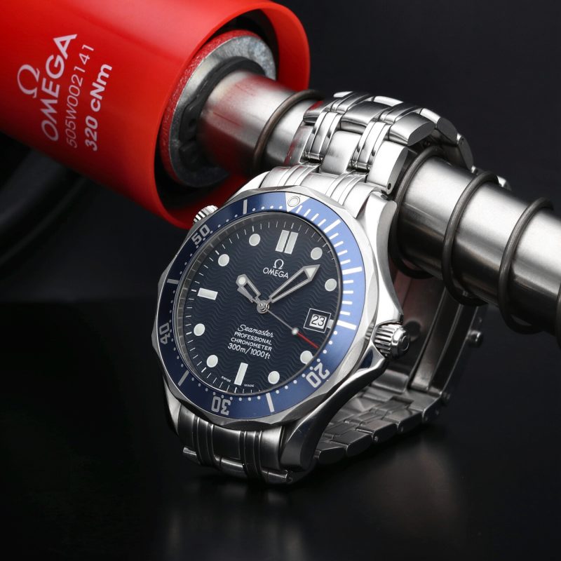 ca. 2005 Omega Seamaster Diver 300M ref. 25318000 James Bond - Omega Serviced - Image 5