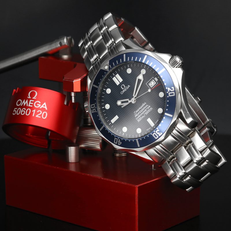 ca. 2005 Omega Seamaster Diver 300M ref. 25318000 James Bond - Omega Serviced - Image 6