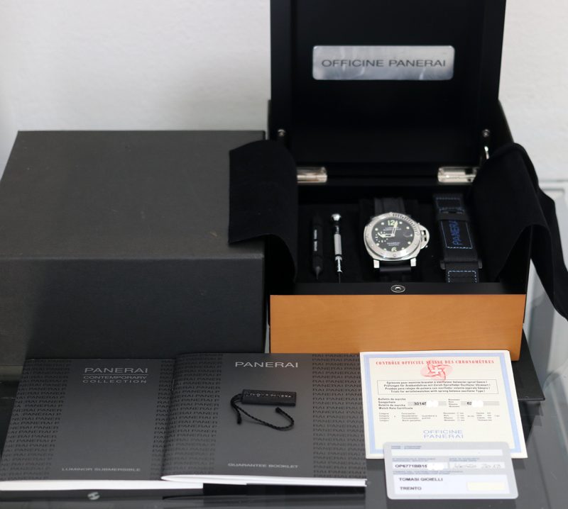 2013 Panerai Luminor Submersibile Automatic Acciaio ref. PAM00024 with Box and Card - Image 14