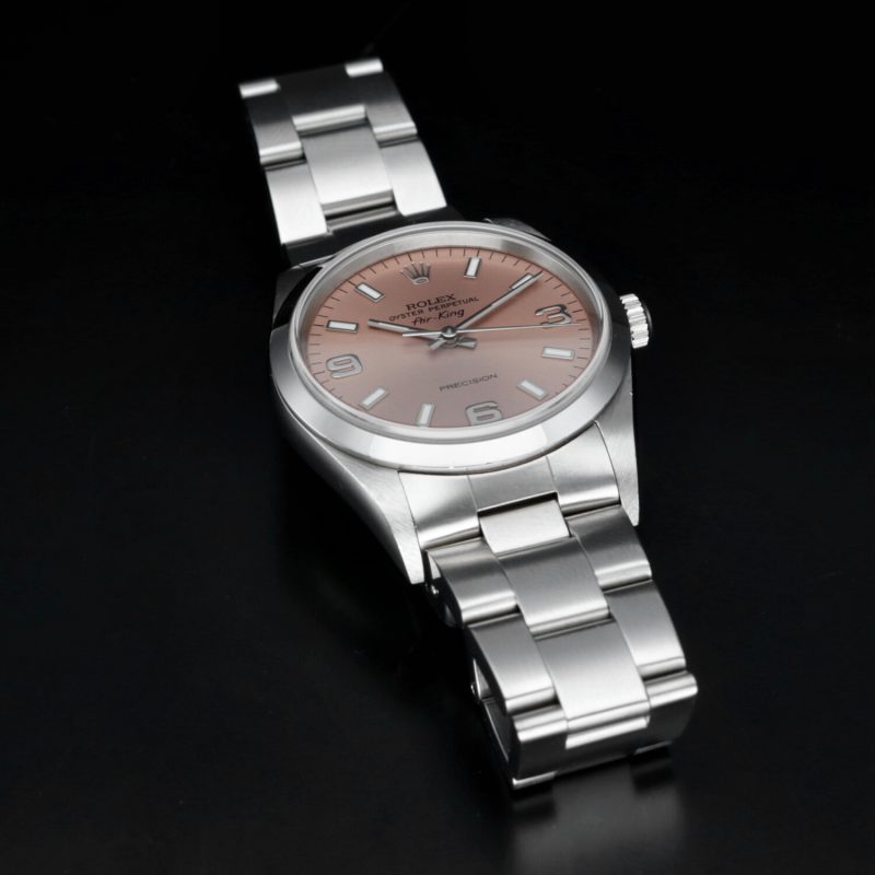 2000 Rolex Air-King ref. 14000 Salmon Dial - Serviced - Image 10