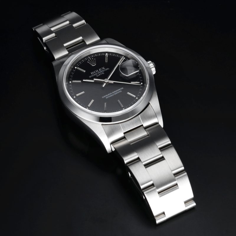 2004 Rolex Oyster Perpetual Date 34 ref. 15200 con Scatola e Garanzia - Condizioni NOS - immagine 12