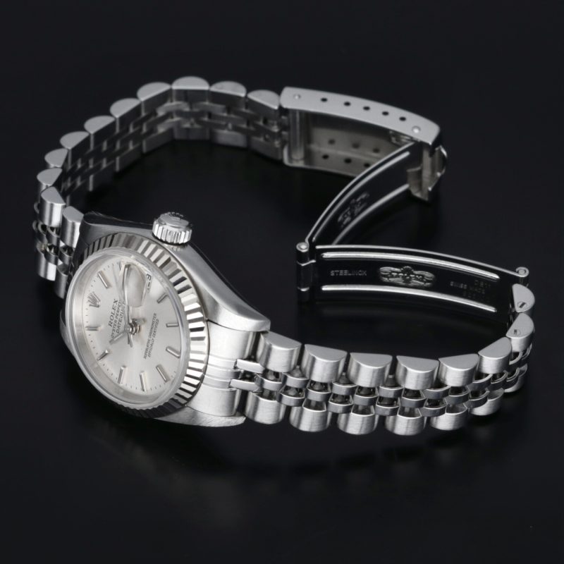 2001 Rolex Lady Datejust ref. 79174 Quadrante Argento - immagine 14