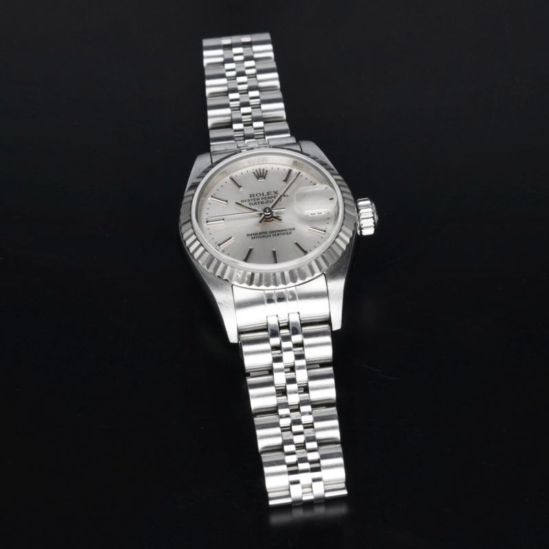 2001 Rolex Lady Datejust ref. 79174 Quadrante Argento - immagine 11