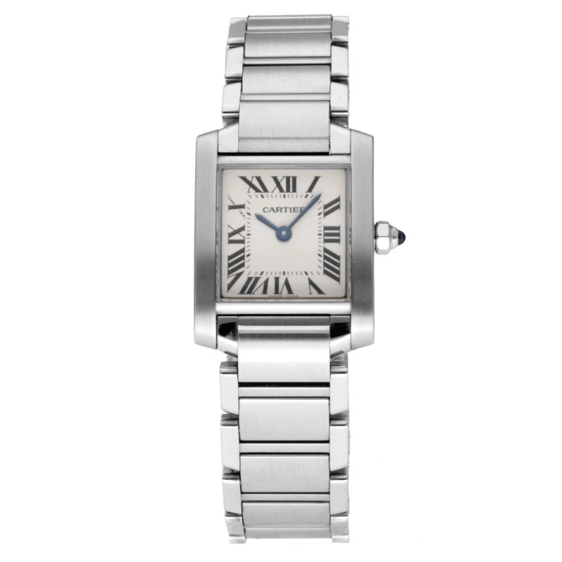 ca. 2005 Cartier Lady Tank Francaise ref. 2384 with Box - Image 3