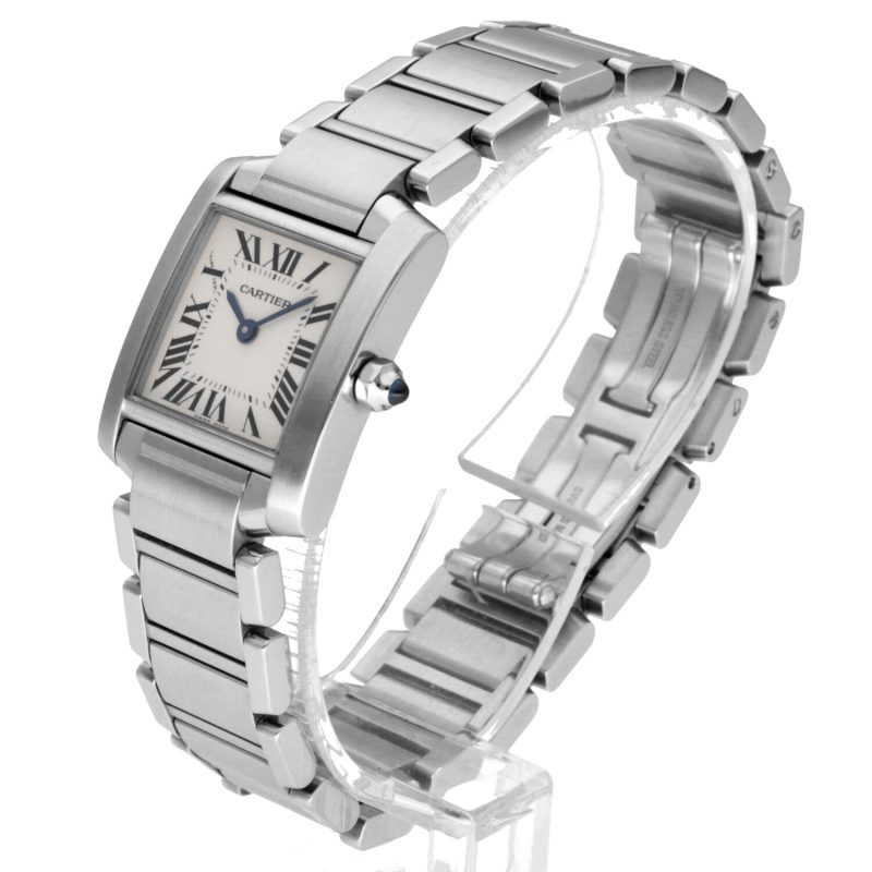 ca. 2005 Cartier Lady Tank Francaise ref. 2384 with Box - Image 2