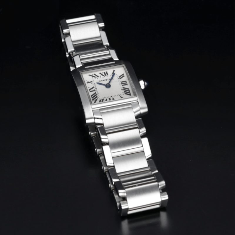 ca. 2005 Cartier Lady Tank Francaise ref. 2384 with Box - Image 10