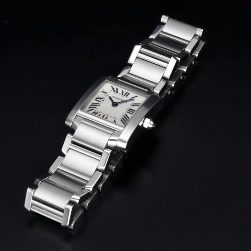 ca. 2005 Cartier Lady Tank Francaise ref. 2384 with Box - Image 11