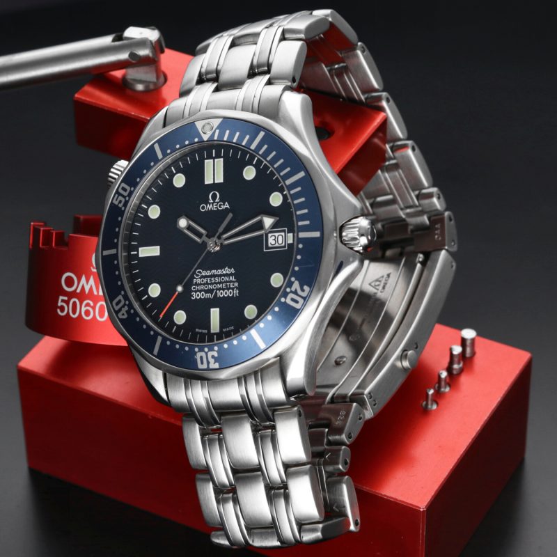 2005 ca. Omega Seamaster 300M ref. 25318000 James Bond - Revisionato Omega - immagine 5