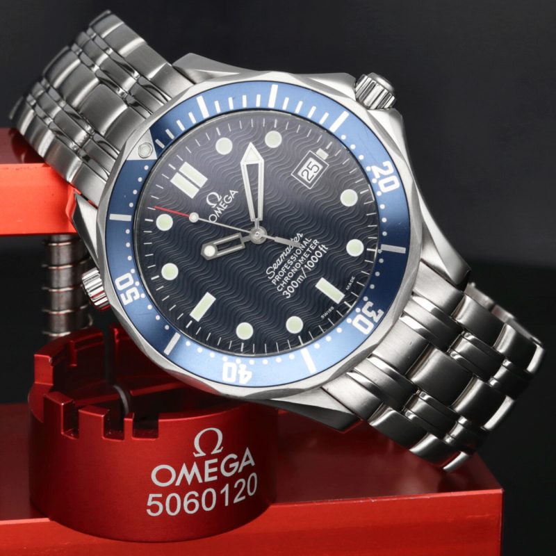 ca. 2006 Omega Seamaster Diver 300M ref. 25318000 James Bond with Original Box - Omega Serviced - Image 4