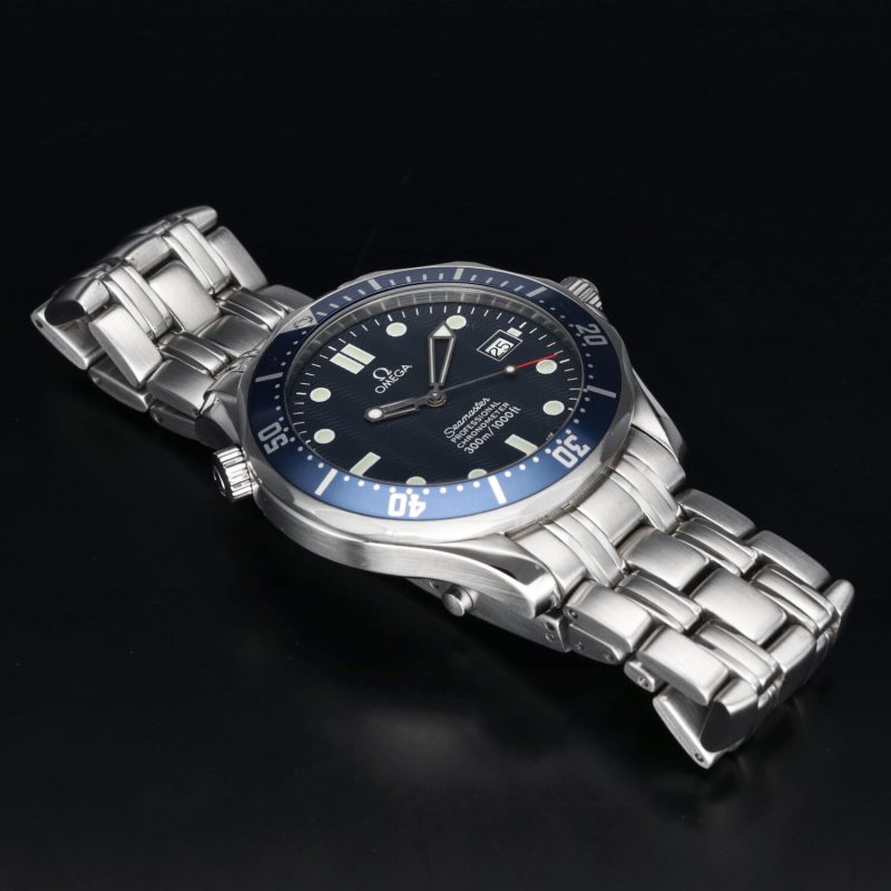 ca. 2006 Omega Seamaster Diver 300M ref. 25318000 James Bond with Original Box - Omega Serviced - Image 11