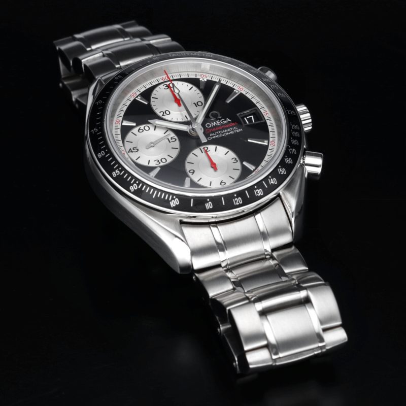 ca. 2012 Omega Speedmaster Date "Inverted Panda" ref. 32105100 - Omega Serviced - Image 10