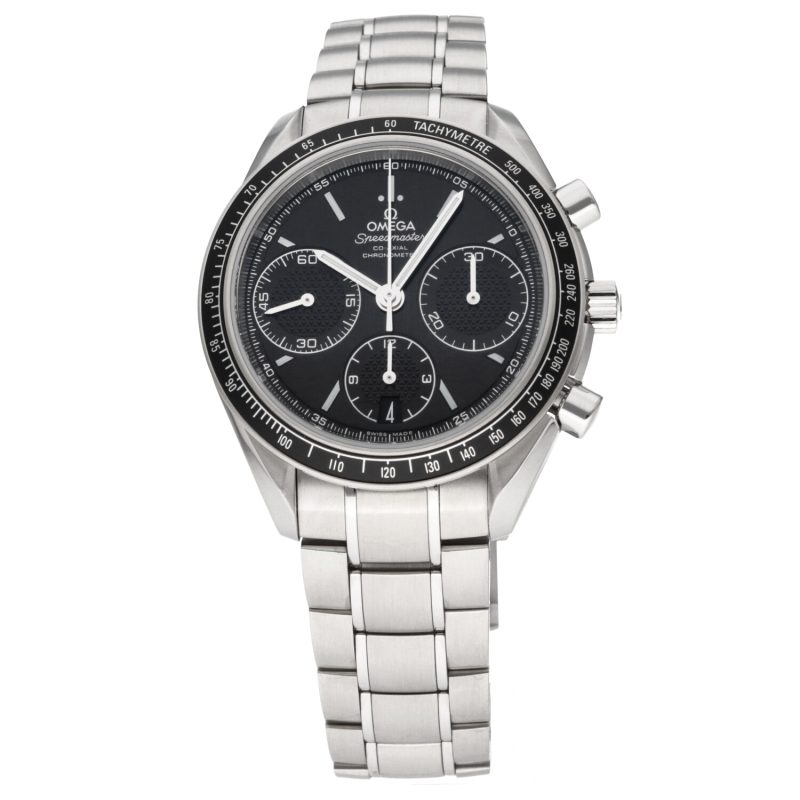 2021 Omega Speedmaster Racing Co-Axial 40mm 32630405001001 Nuovo, mai Indossato - immagine 3