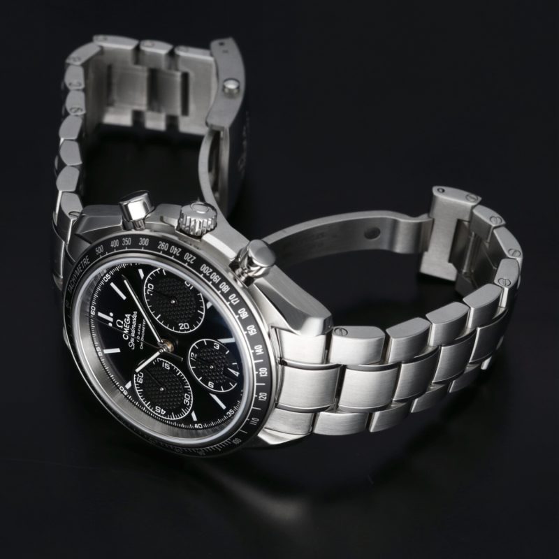 2021 Omega Speedmaster Racing Co-Axial 40mm 32630405001001 Nuovo, mai Indossato - immagine 13