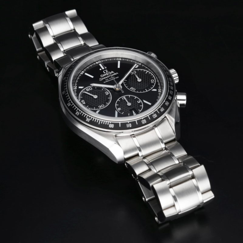 2021 Omega Speedmaster Racing Co-Axial 40mm 32630405001001 Nuovo, mai Indossato - immagine 10