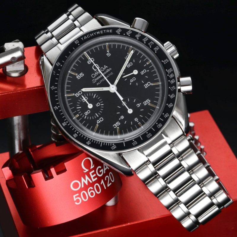 ca. 1993 Omega Speedmaster Automatic Reduced 35105000 Dark Brown Patina - Omega Serviced - Image 4