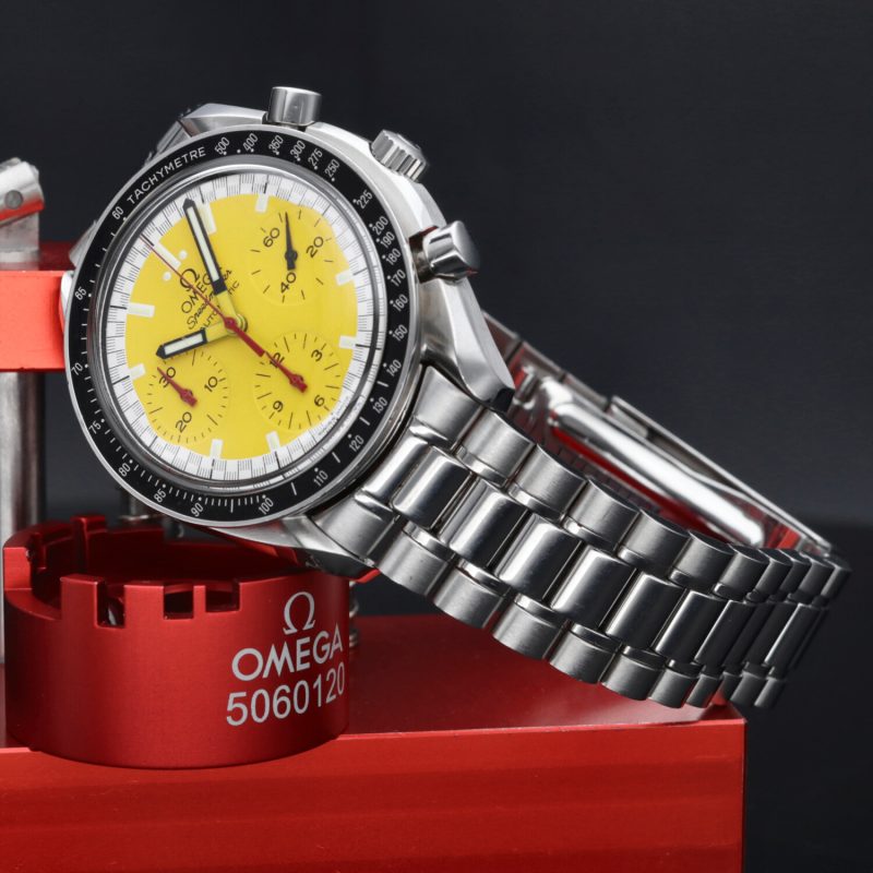 ca. 1998 Omega Speedmaster Automatic Reduced Jordan Gran Prix Michael Schumacher ref. 35101200 - Image 5