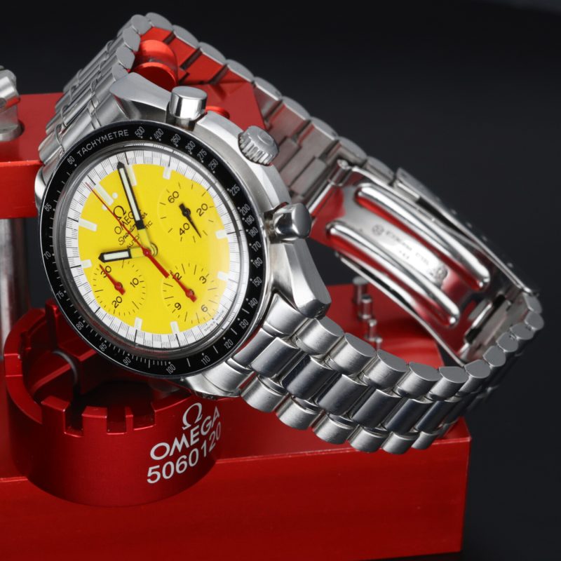 ca. 1998 Omega Speedmaster Automatic Reduced Jordan Gran Prix Michael Schumacher ref. 35101200 - Image 6