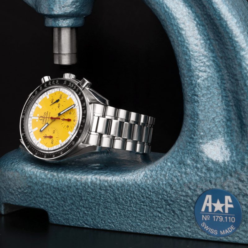 ca. 1998 Omega Speedmaster Automatic Reduced Jordan Gran Prix Michael Schumacher ref. 35101200 - Image 10