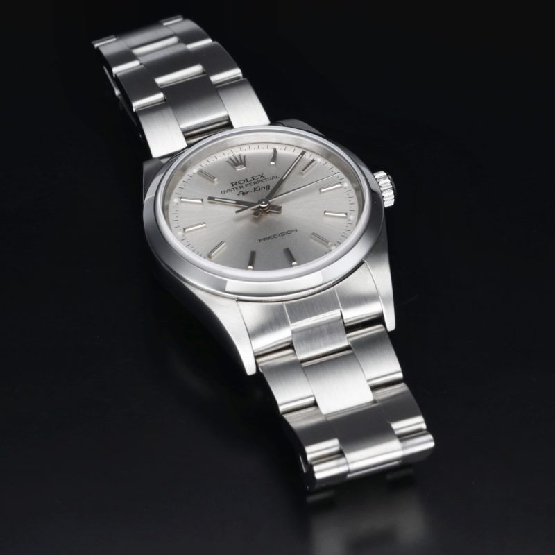 2002 Rolex Air-King Precision ref. 14000M con Scatola e Garanzia Originale - Revisionato - immagine 10