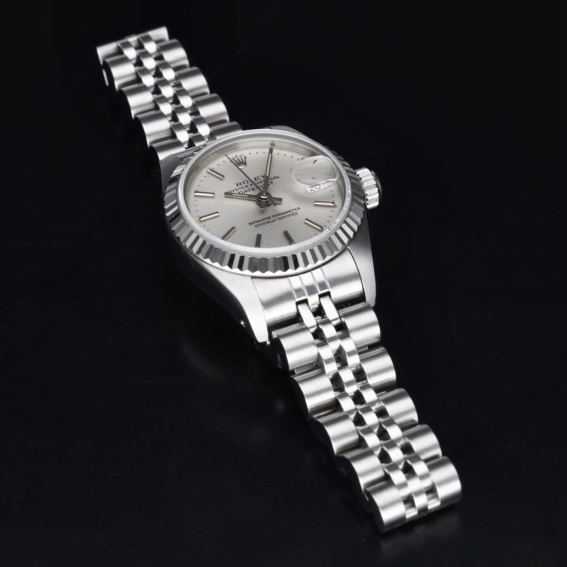 1991 ca. Rolex Lady Datejust ref. 69174 con Scatola e Garanzia Originale - immagine 11