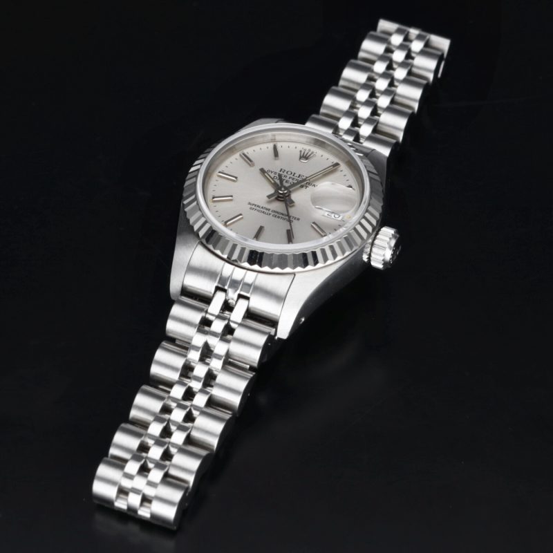 1991 ca. Rolex Lady Datejust ref. 69174 con Scatola e Garanzia Originale - immagine 12