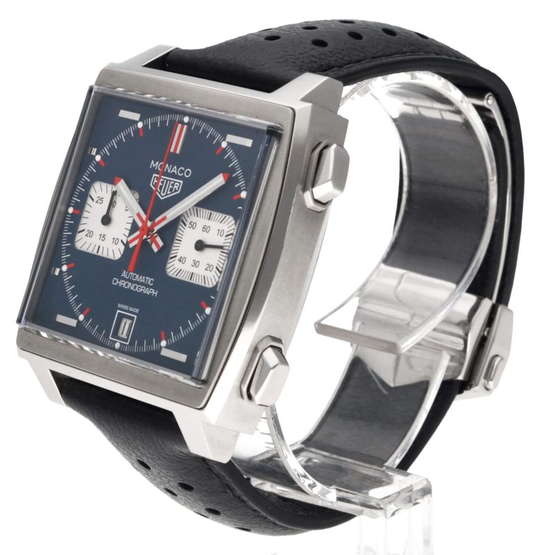 2020 TAG Heuer Steve McQueen Monaco ref. CAW211P.FC6356 with Box and Papers - Image 2