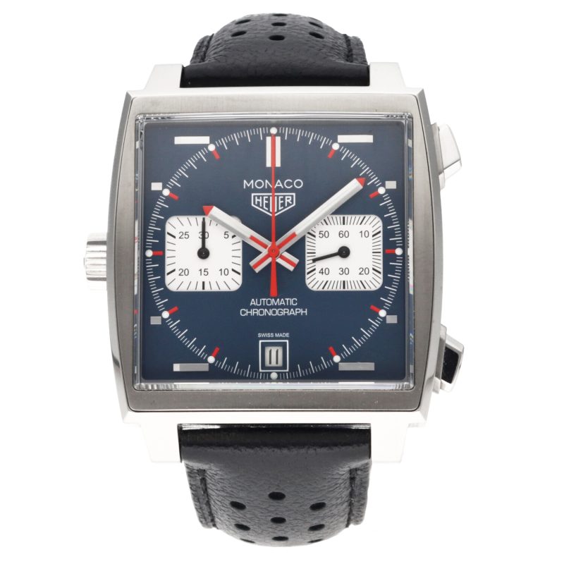 2020 TAG Heuer Steve McQueen Monaco ref. CAW211P.FC6356 with Box and Papers - Image 3