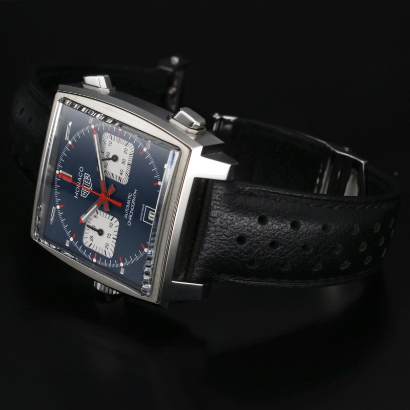 2020 TAG Heuer Steve McQueen Monaco ref. CAW211P.FC6356 with Box and Papers - Image 13