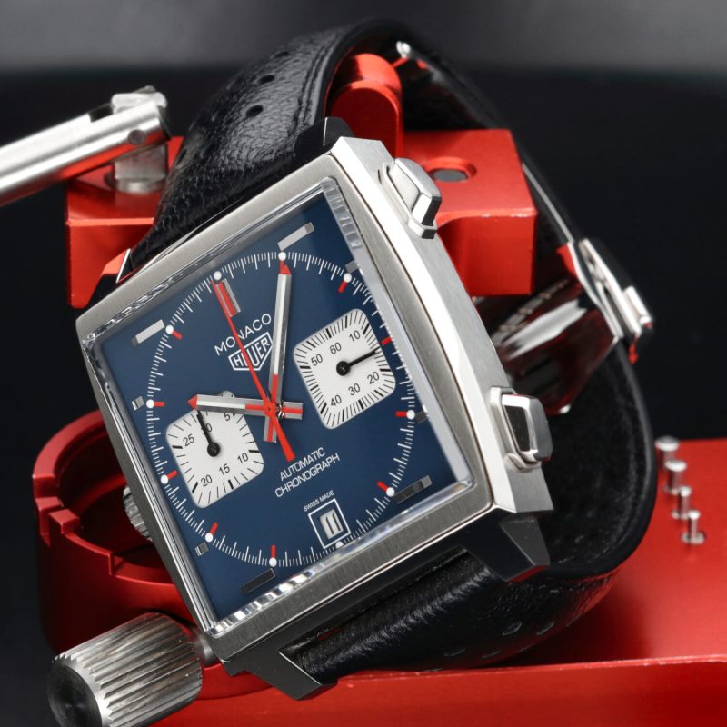 2020 TAG Heuer Steve McQueen Monaco ref. CAW211P.FC6356 with Box and Papers - Image 4