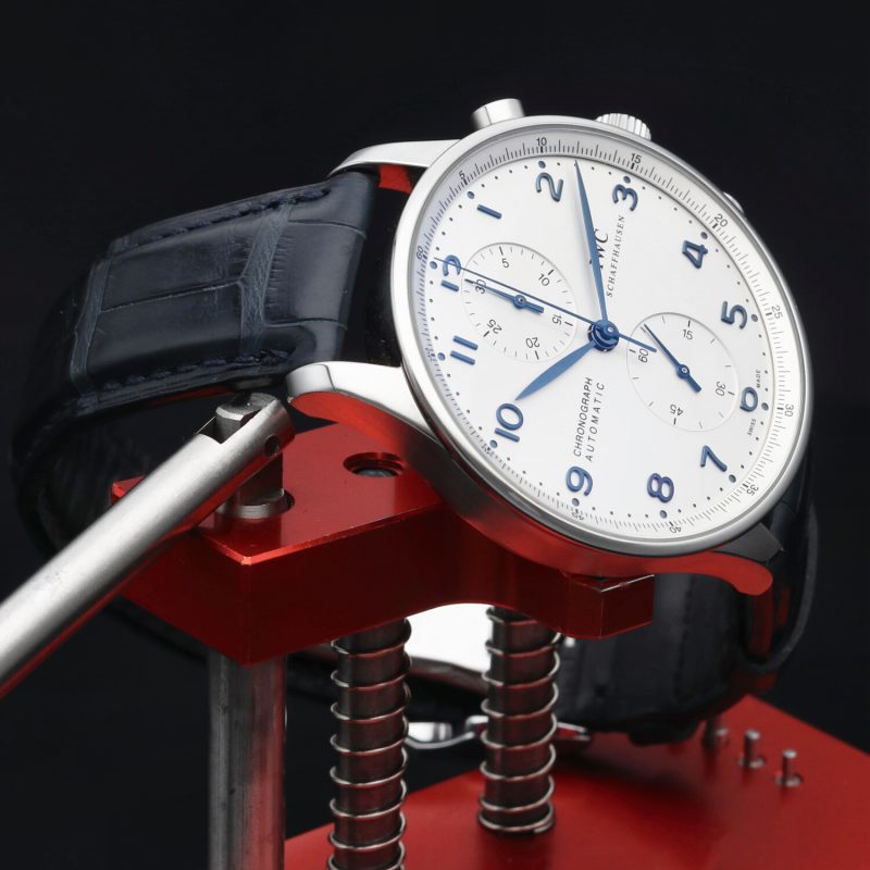 2013 IWC Portuguese Chronograph ref. IW371446 with Box and Papers - Image 5