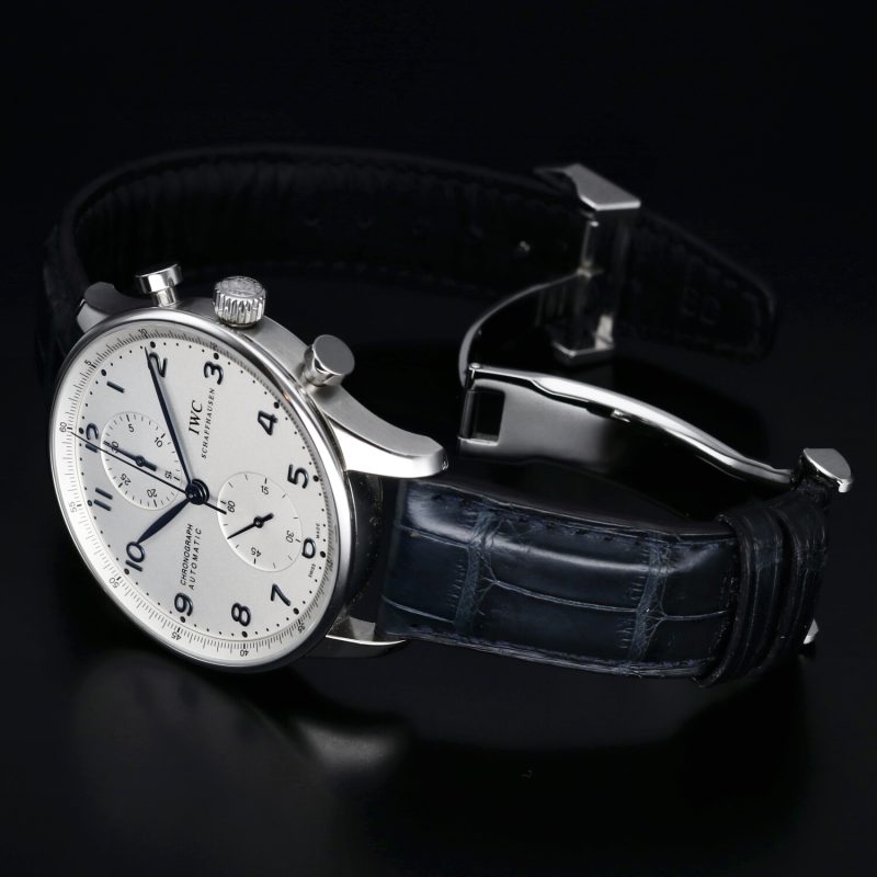 2013 IWC Portuguese Chronograph ref. IW371446 with Box and Papers - Image 13