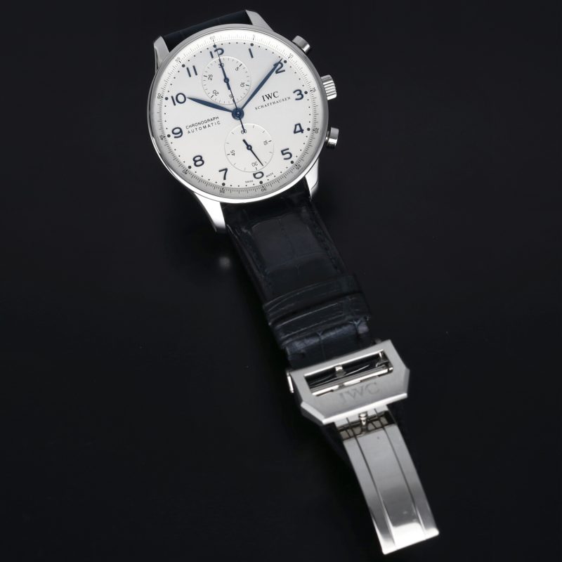 2013 IWC Portuguese Chronograph ref. IW371446 with Box and Papers - Image 11