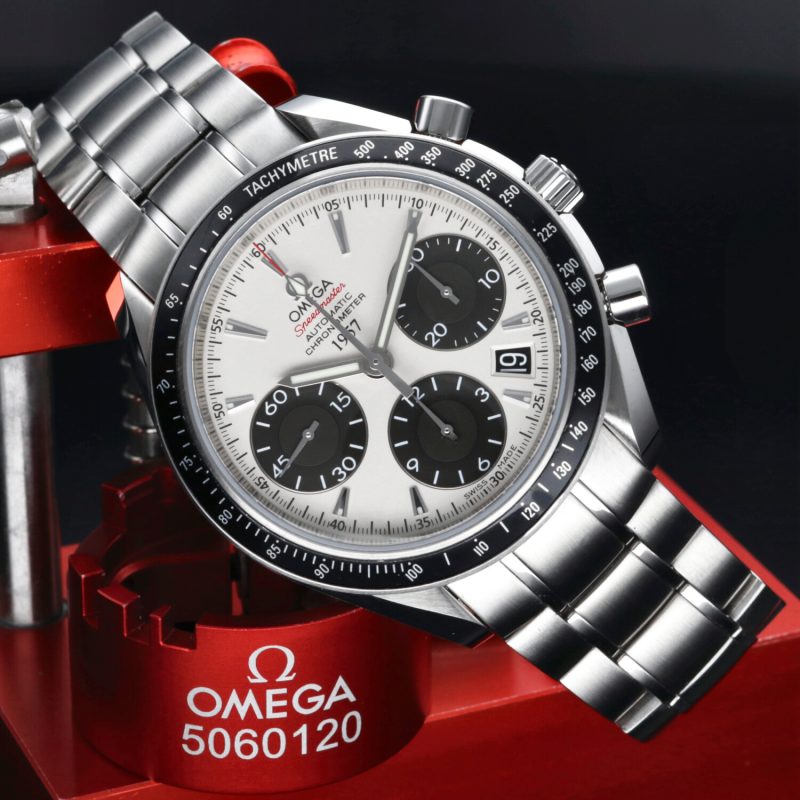 ca. 2012 Omega Speedmaster Date 1957 LE ref. 32330404002001 with Box and Papers - Image 4