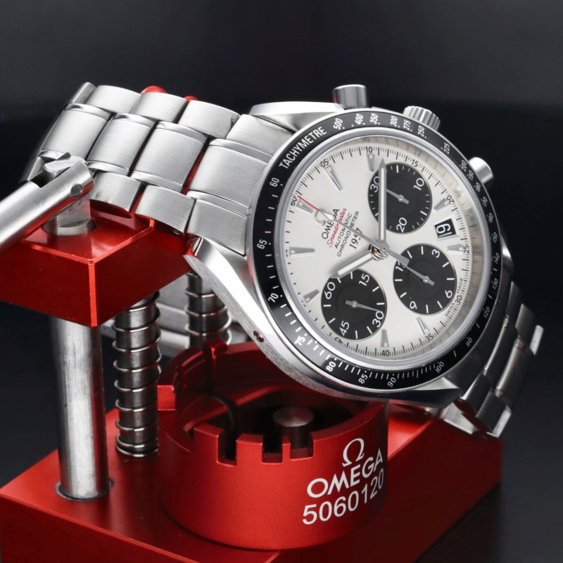 ca. 2012 Omega Speedmaster Date 1957 LE ref. 32330404002001 with Box and Papers - Image 5