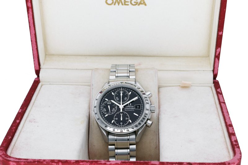 ca. 1996 Omega Speedmaster Date 40 ref. 35135000 with Original Box - Image 16