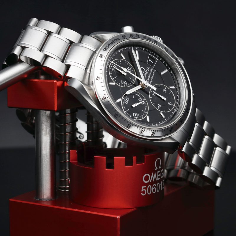 ca. 1996 Omega Speedmaster Date 40 ref. 35135000 with Original Box - Image 5