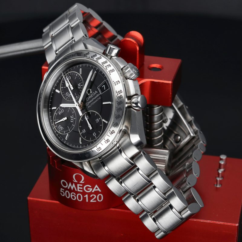 ca. 1996 Omega Speedmaster Date 40 ref. 35135000 with Original Box - Image 6