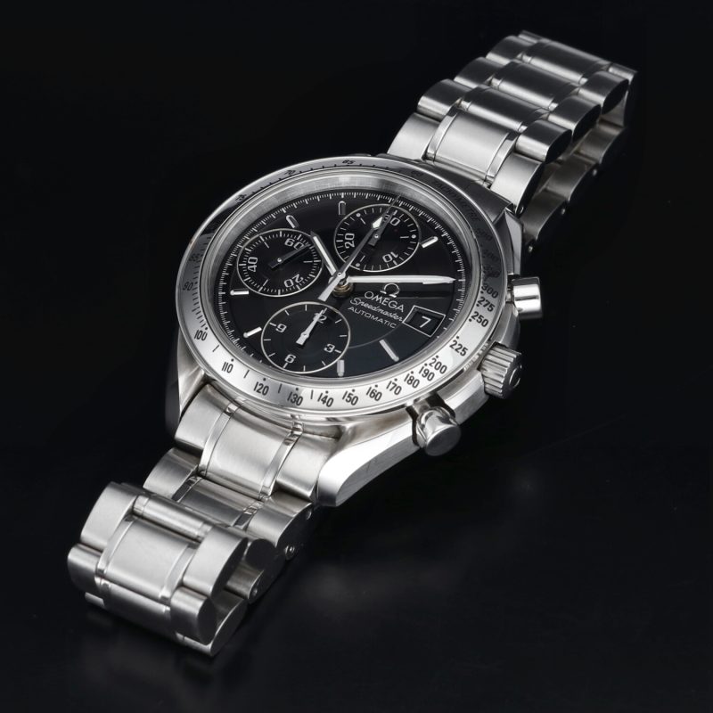 ca. 1996 Omega Speedmaster Date 40 ref. 35135000 with Original Box - Image 12