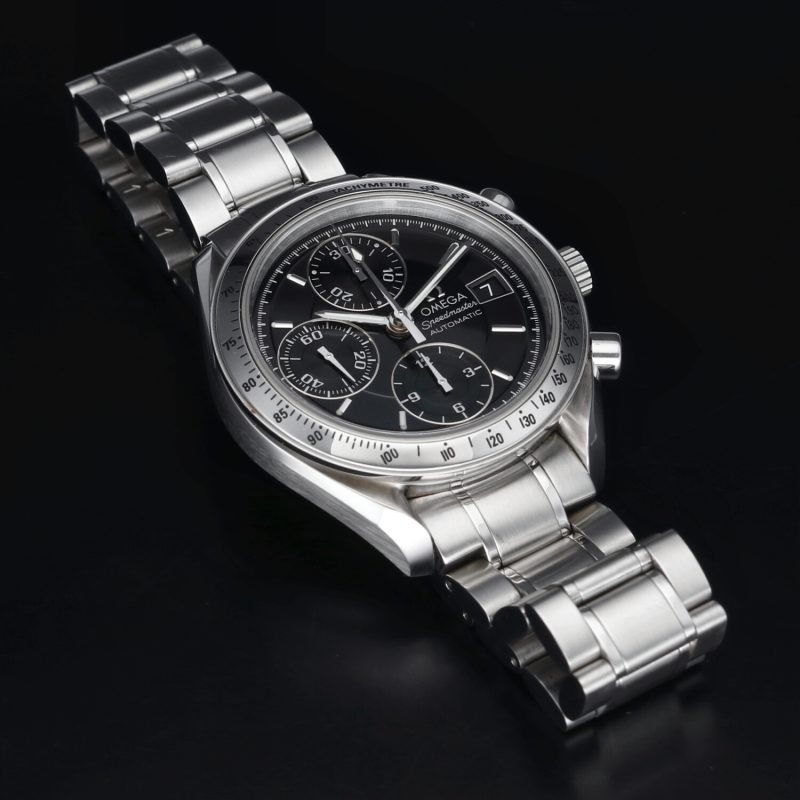 ca. 1996 Omega Speedmaster Date 40 ref. 35135000 with Original Box - Image 11