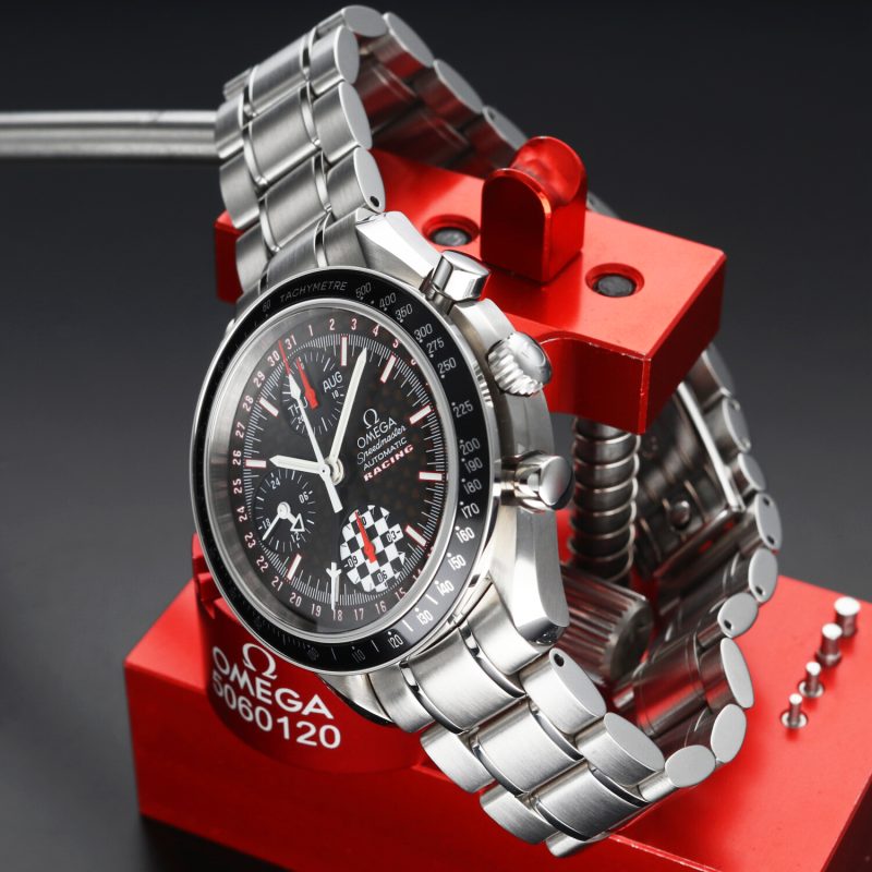 2002 Omega Speedmaster Day Date 35295000 Automatic 39 mm. Michael Schumacher Limited - Image 6