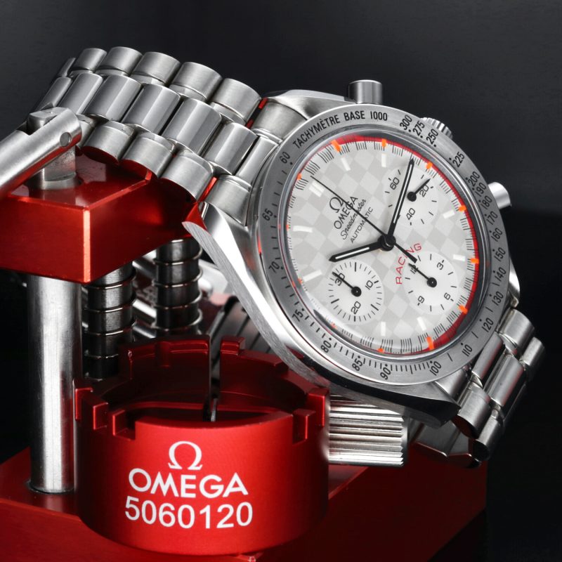 2001 Omega Speedmaster Michael Schumacher Limited Edition 35173000 with Box and Papers - Omega Serviced - Image 5