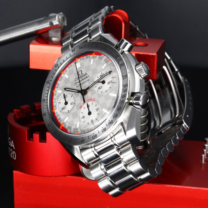 2001 Omega Speedmaster Michael Schumacher Limited Edition 35173000 with Box and Papers - Omega Serviced - Image 10