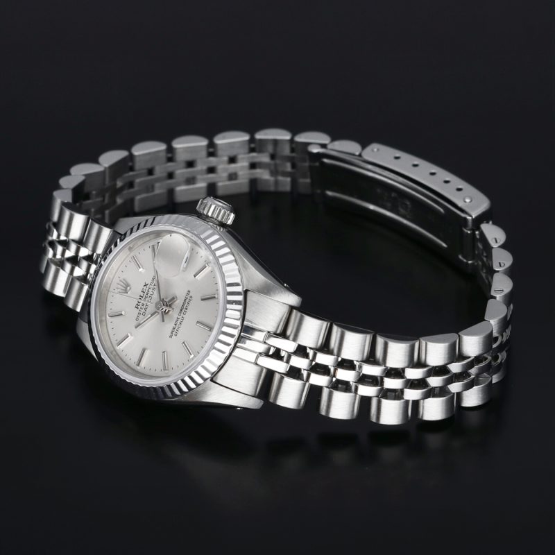 1989 Rolex Lady Datejust 26 ref. 69174 con Scatola Originale e RSC - immagine 14