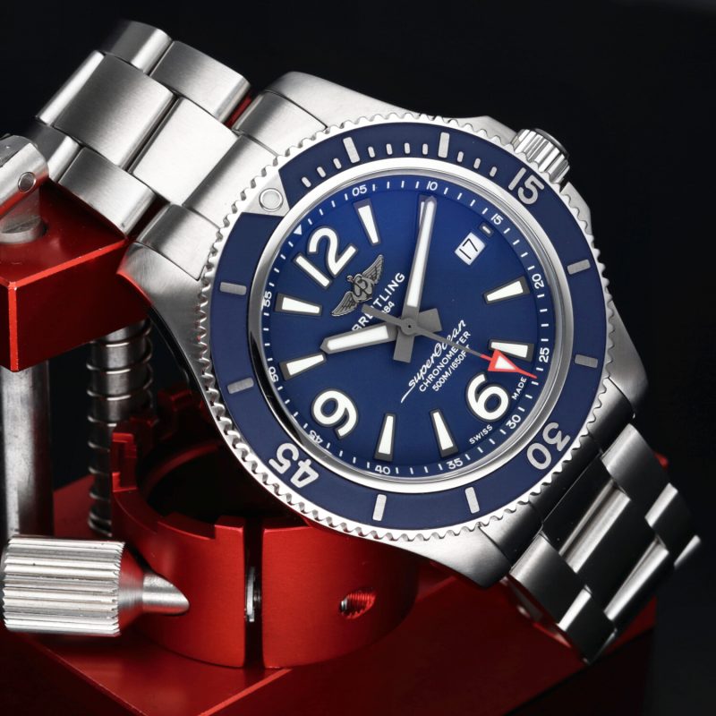 2020 Breitling ref. A17366D81C1A1 Superocean Automatic 42 mm. Box+Booklets+Cards - Image 5