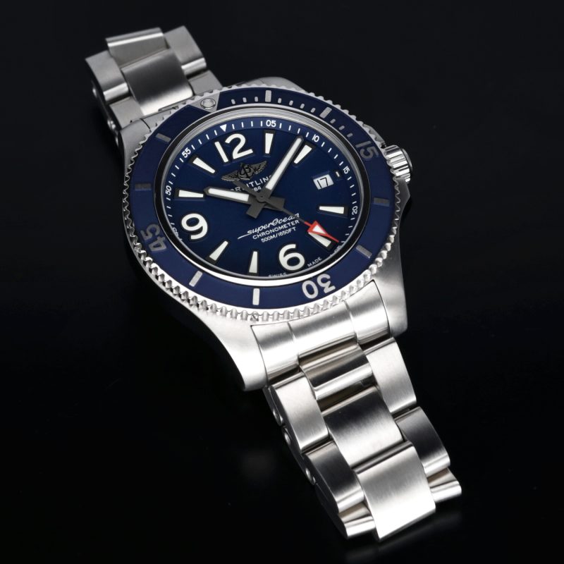 2020 Breitling ref. A17366D81C1A1 Superocean Automatic 42 mm. Box+Booklets+Cards - Image 11