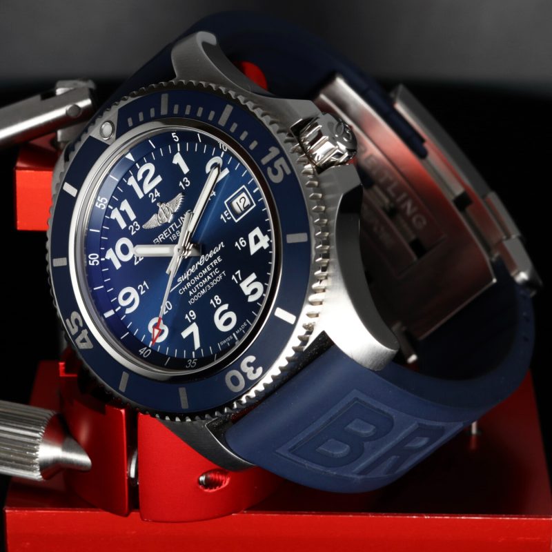 2018 Breitling ref. A17392D8/C910 SuperOcean II Automatico 44mm. Scatola e Granzia Originale - immagine 11